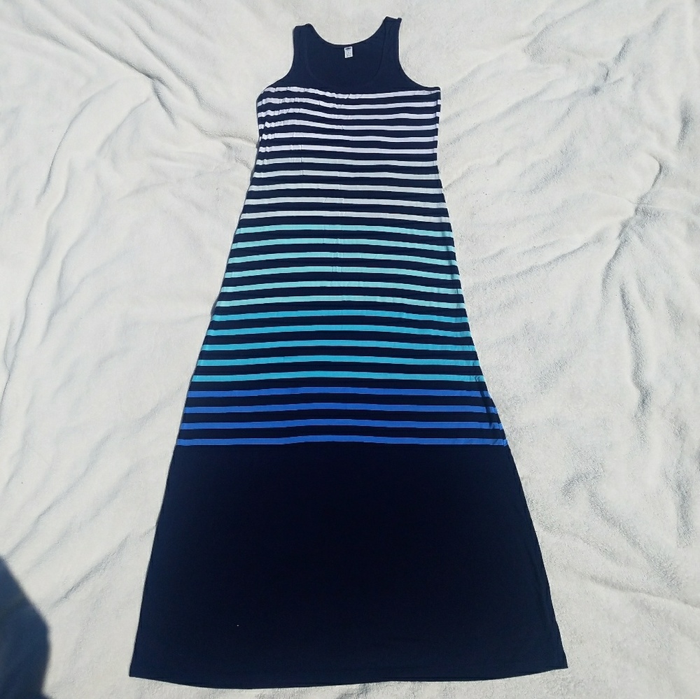 Blue ombre Maxi dress